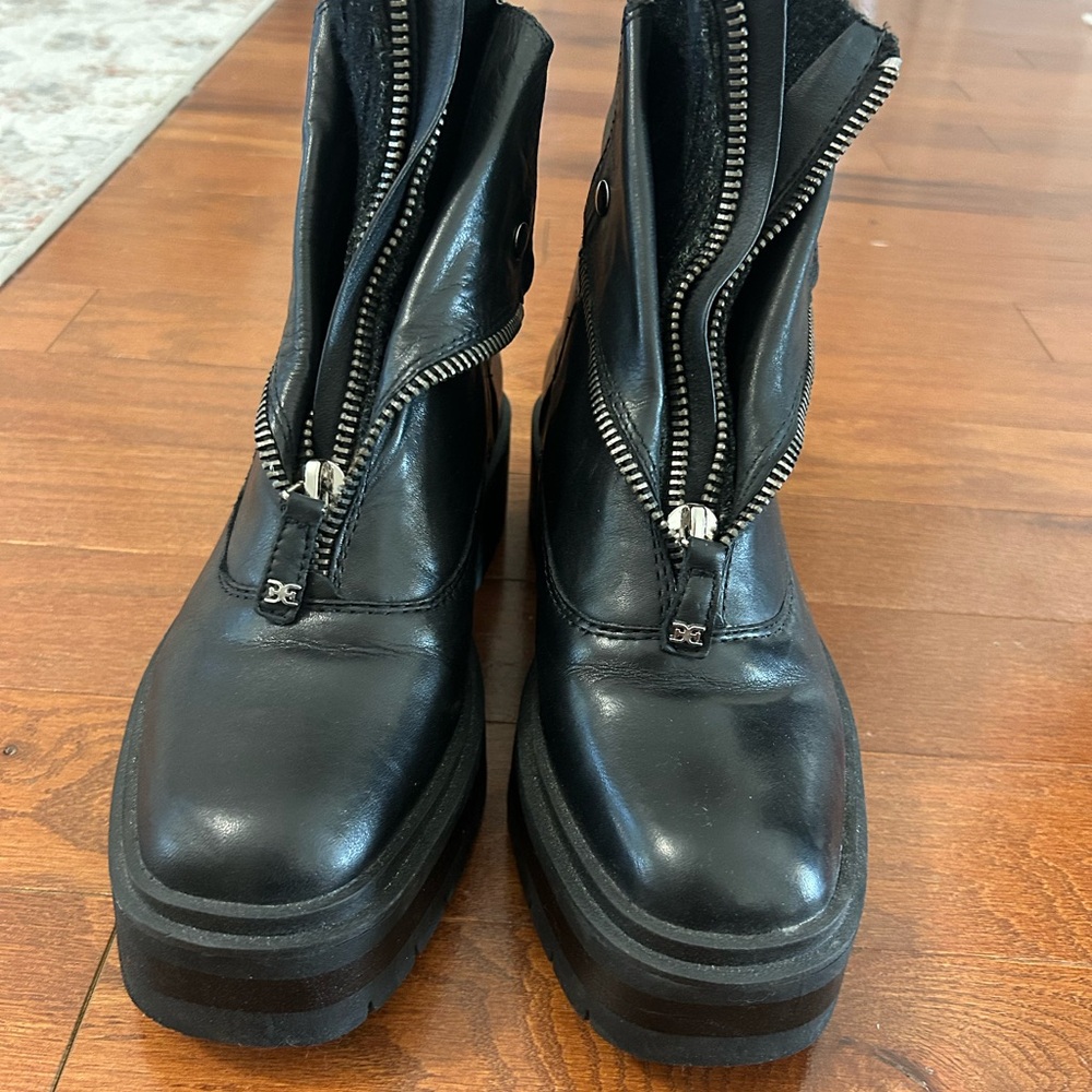 Sam Edelman Black Heeled Boots